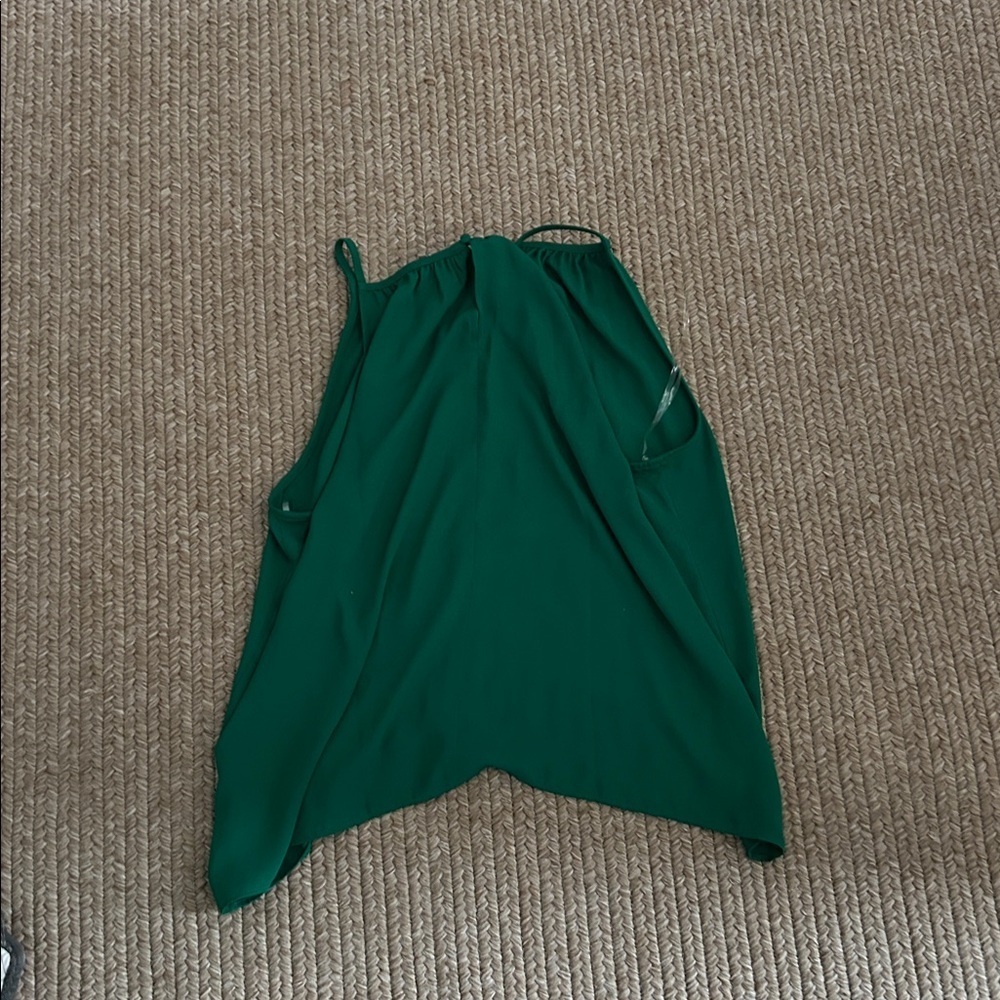 Worthington size large sleeveless green top - Picture 2 of 5